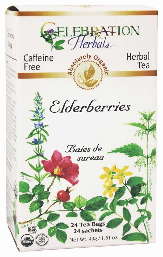 Chá de Ervas Medicinais Sem Aroma de Cafeína - 24 Saquinhos de Chá Celebration Herbals