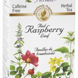 Folha de framboesa vermelha sem cafeína orgânica chá de ervas - 24 Saquinhos de Chá Celebration Herbals