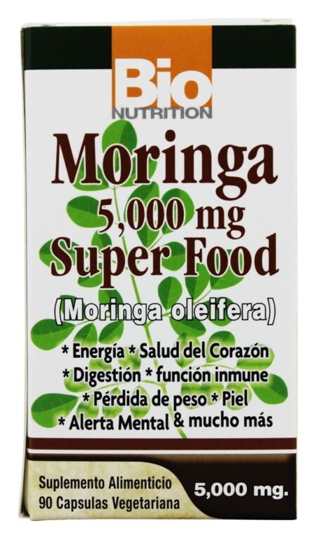 Moringa Superfood 5000 mg. - Cápsulas vegetarianas 90 Bio Nutrition - Image 4