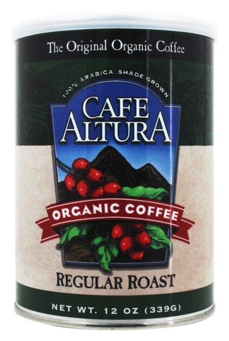 Assado Regular de Café Orgânico - 12 oz. Cafe Altura