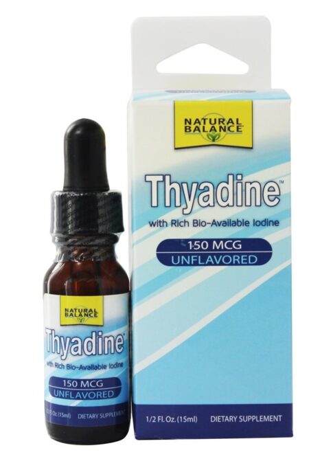 Thyadine Rico Bio-Disponível Iodo 150 mcg. - 0.5 oz. (Anteriormente Trimedica ) Natural Balance