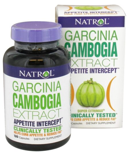 Super Citrimax Garcinia Cambogia Extrair Apetite Interceptar - Cápsulas 120 Natrol