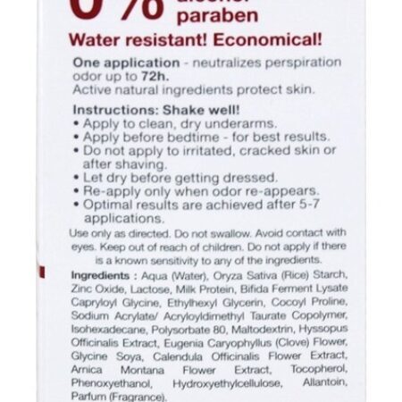 Lavilin Bio Balance 72 Desodorante Roll-On de uma hora - 2.1 fl. oz. Hlavin - Imagem 2