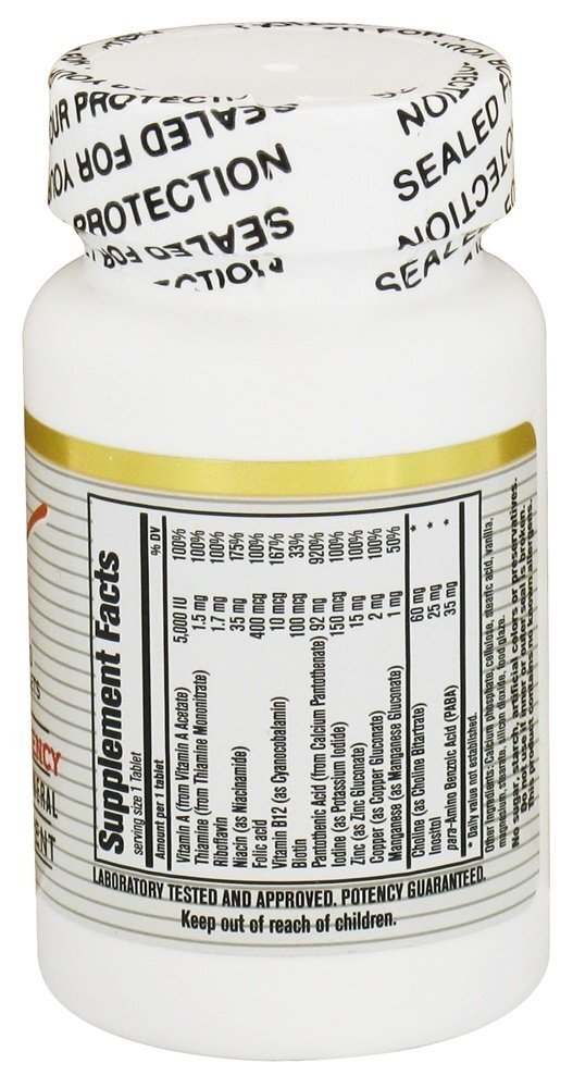 Vitamina Capilar e Suplemento Mineral - 30 Tablets California Natural - Imagem 2