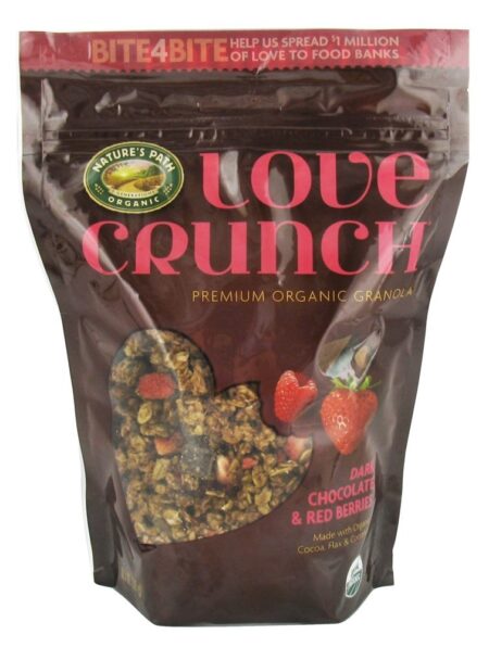 Prêmio Orgânico Amor Crise Granola Escuro Chocolate & Vermelho Bagas - 11.5 oz. Nature's Path Organic