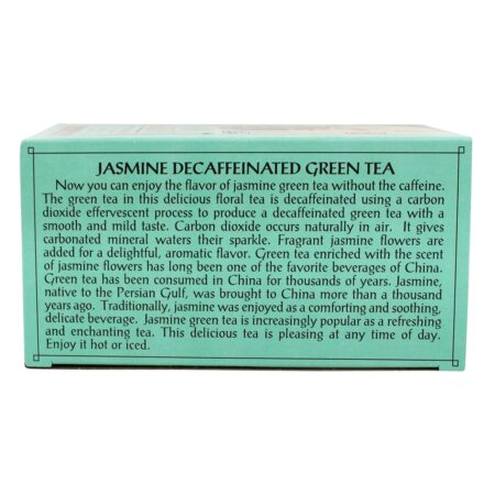 Chá verde de jasmim descafeinado - 20 Saquinhos de Chá Triple Leaf Tea - Image 3