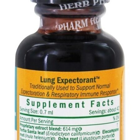 Extrato Líquido Expectorante Para o Pulmão Para Suporte ao Sistema Respiratório - 1 fl. oz. Herb Pharm - Imagem 2