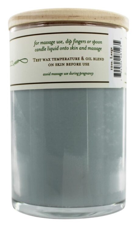 Massagem & Aromaterapia Vela de Soja Nag Champa - 12 oz. Terra Essential Scents - Image 3