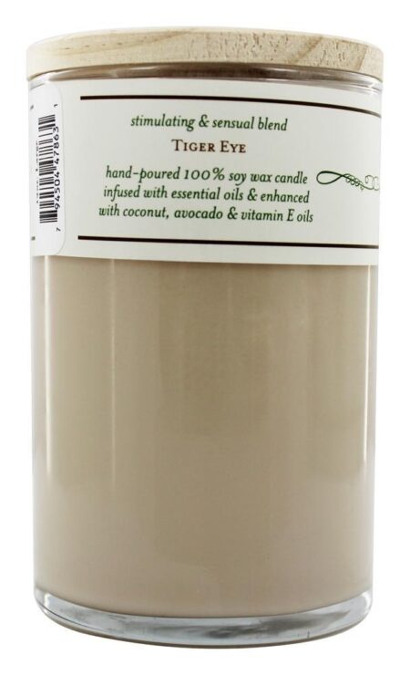 Massagem e Aromaterapia Patchouli Vela de Soja - 12 oz. Terra Essential Scents - Image 2