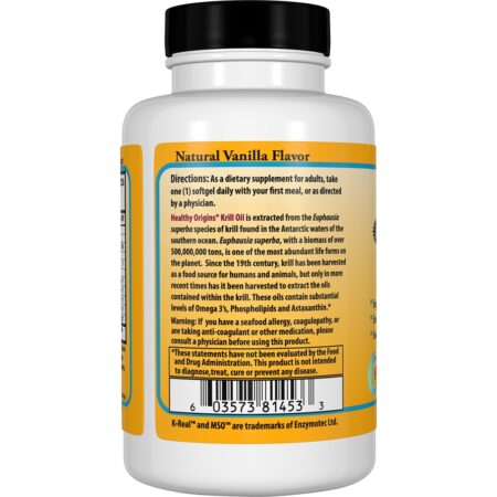 Óleo de Krill Natural 1000 mg. - 60 Softgels Healthy Origins - Image 3