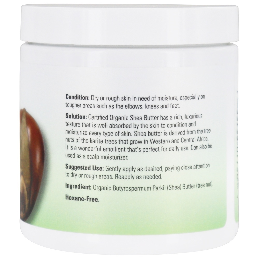 NOW Solutions Manteiga de Karité Orgânica - 7 oz. NOW Foods - Imagem 2