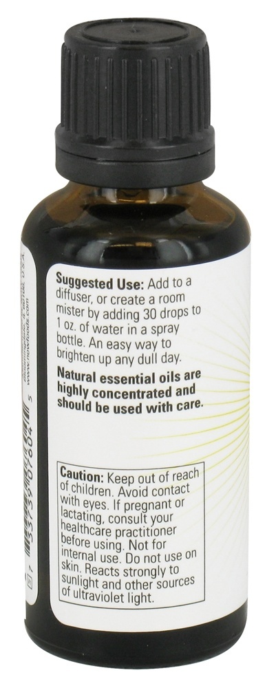 Edificante Essencial óleo Misturar Alegrar Acima Ranúnculo - 1 fl. oz. NOW Foods - Imagem 3