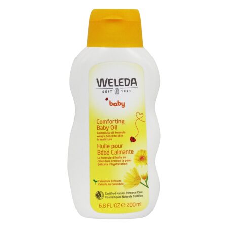 Extractos de calêndula de óleo de bebê reconfortante - 6.8 fl. oz. Weleda