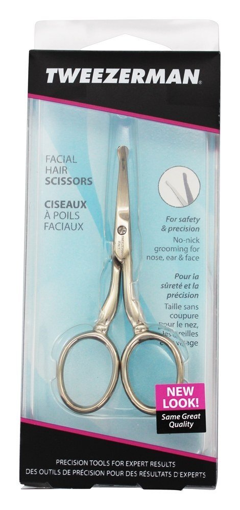 Tesouras para pelos faciais Tweezerman