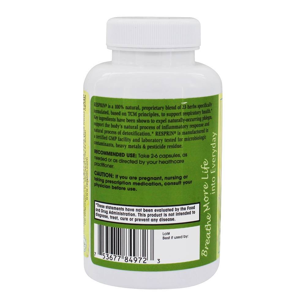 Melhoria Respiratória Natural Respiração - Cápsulas vegetarianas 90 NU Century Herbs - Imagem 3