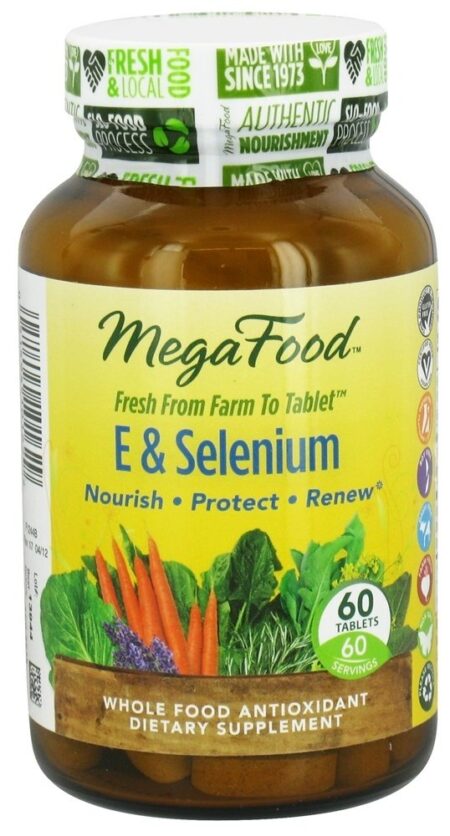 E & selênio - 60 Tablets MegaFood