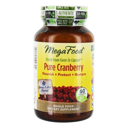 Pure Cranberry 500 mg. - Cápsulas 60 MegaFood