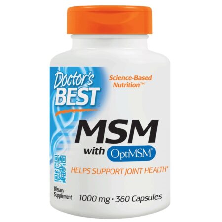 MSM 1000 mg. - Cápsulas 360 Doctor's Best