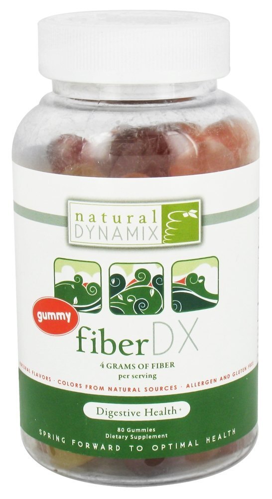 Fibra Gomosa Adulta DX - 80 Gummies Natural Dynamix