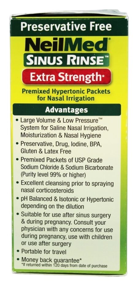 Enxaguadura Sinus Extra Força - Pacotes NeilMed Pharmaceuticals misturados 70 NeilMed Pharmaceuticals - Image 4