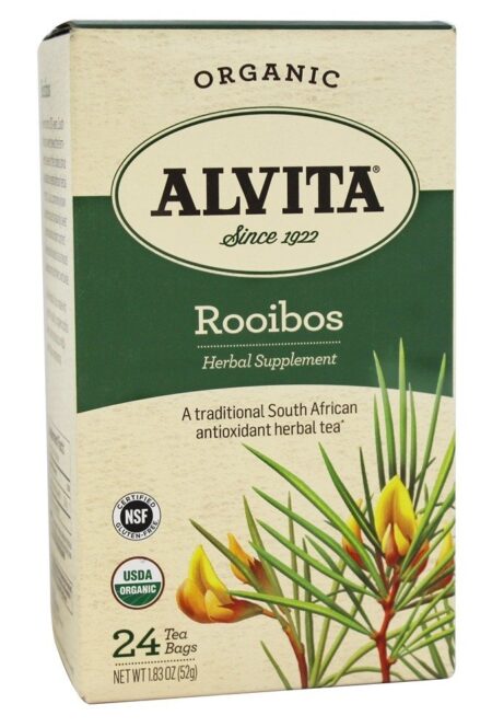 Chá Orgânico Rooibos - 24 Malas Alvita