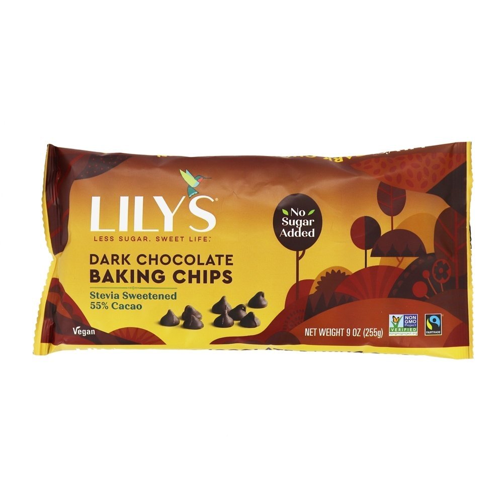Chips de chocolate escuro 55 % Chocolate escuro de cacau - 9 oz. Lily's