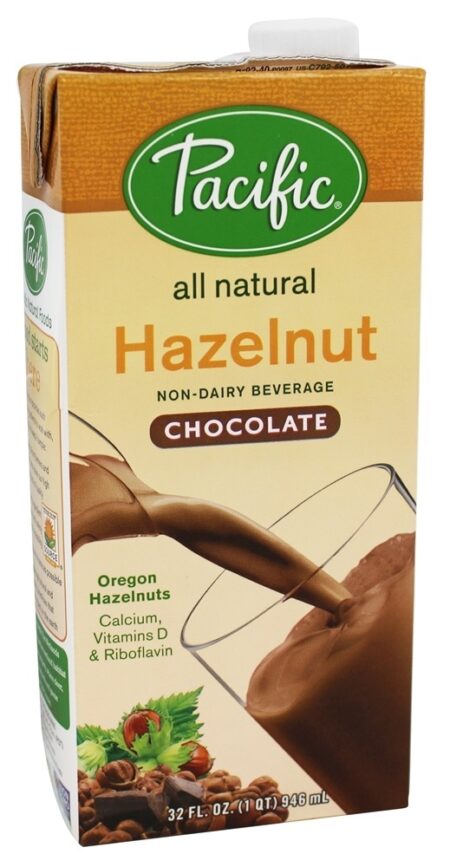 Todo o chocolate de leite natural da avelã - 32 fl. oz. Pacific Foods