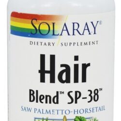 Mistura de Cabelo SP-38 - Cápsulas vegetarianas 100 Solaray