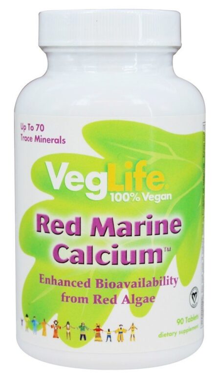 Cálcio Marinho Vermelho - 90 Tablets VegLife