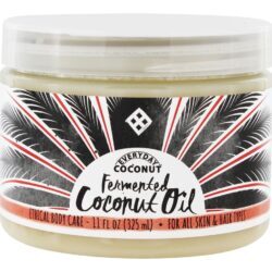 Óleo de coco fermentado todos os dias coco para cabelo e pele - 11 fl. oz. Alaffia