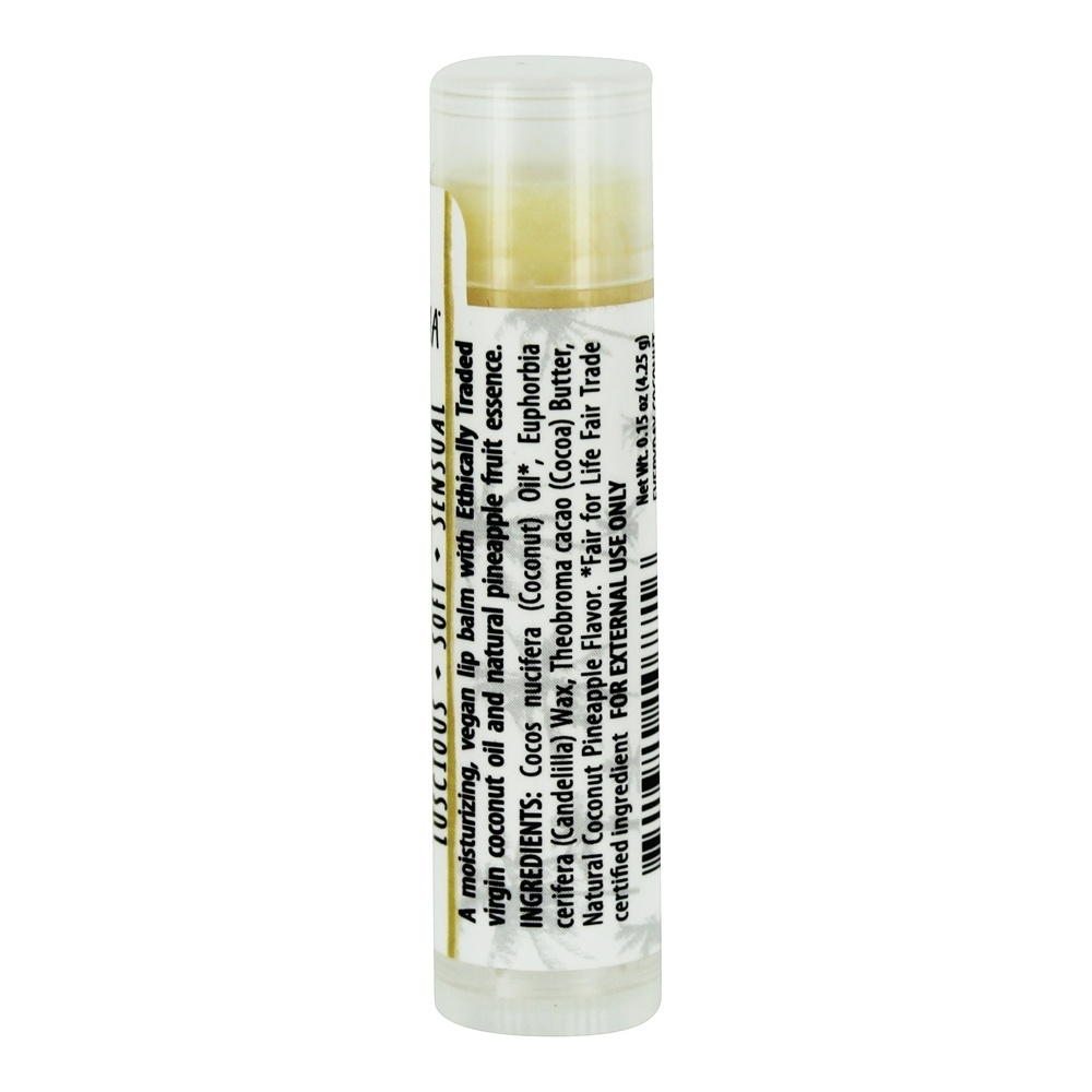 Bálsamo para os lábios Ethically Traded Coconut - 0.15 oz. Alaffia - Imagem 2