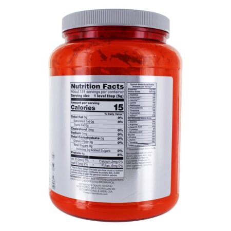 Agora Sports brotou pó de proteína de arroz integral - 2 lbs. NOW Foods - Image 2