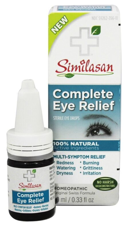 Gotas para os olhos estéreis com alívio para os olhos - 0.33 oz. Similasan