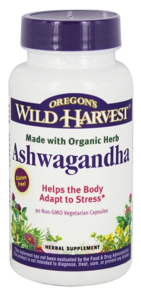 Ashwagandha - Cápsulas vegetarianas 90 Oregon's Wild Harvest