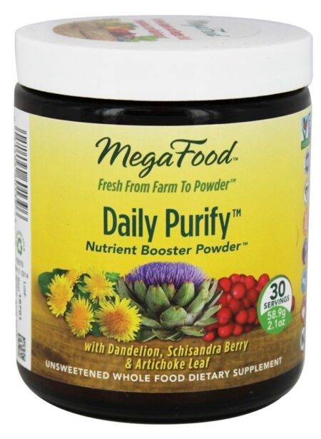 Diário Purificar Nutriente Intensificador Pó - 2.1 oz. MegaFood