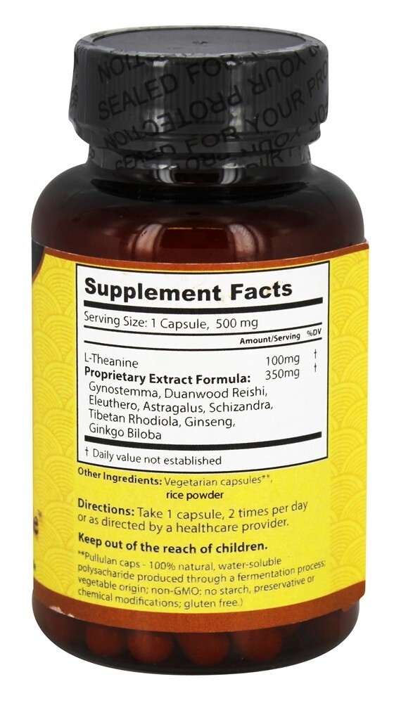 Tao em uma garrafa 500 mg. - Cápsulas vegetarianas 60 Dragon Herbs - Imagem 2