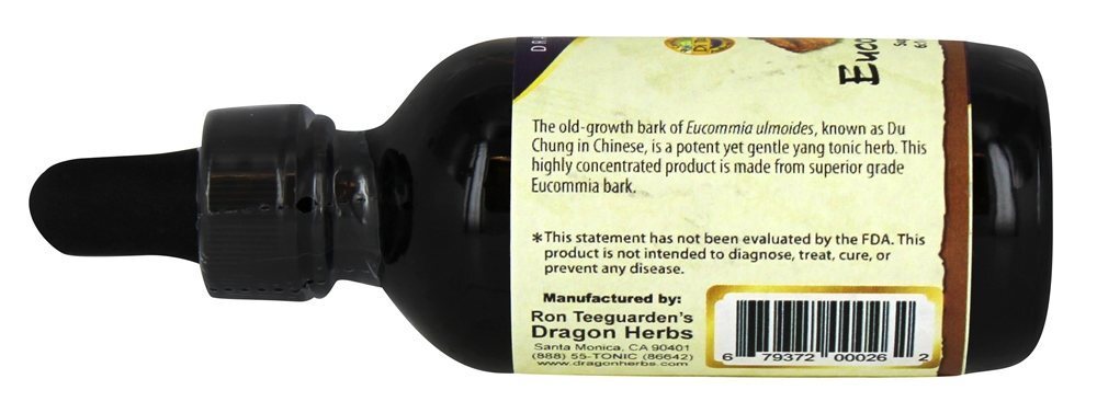 Eucommia Bark Drops - 2 oz. Dragon Herbs - Imagem 3