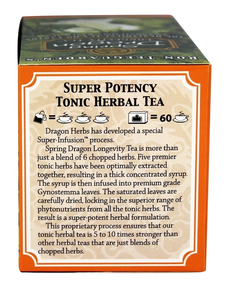 Chá Da Longevidade De Dragon Da Primavera Livre De Cafeína - 1.8 oz. Dragon Herbs - Imagem 3