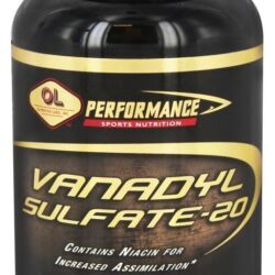 Sulfato de vanadil-20 - Cápsulas 250 Olympian Labs