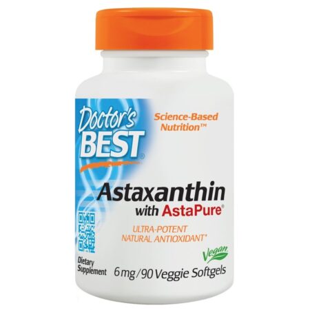 Astaxantina Com AstaPure12 6 mg. - 90 Softgels Doctor's Best