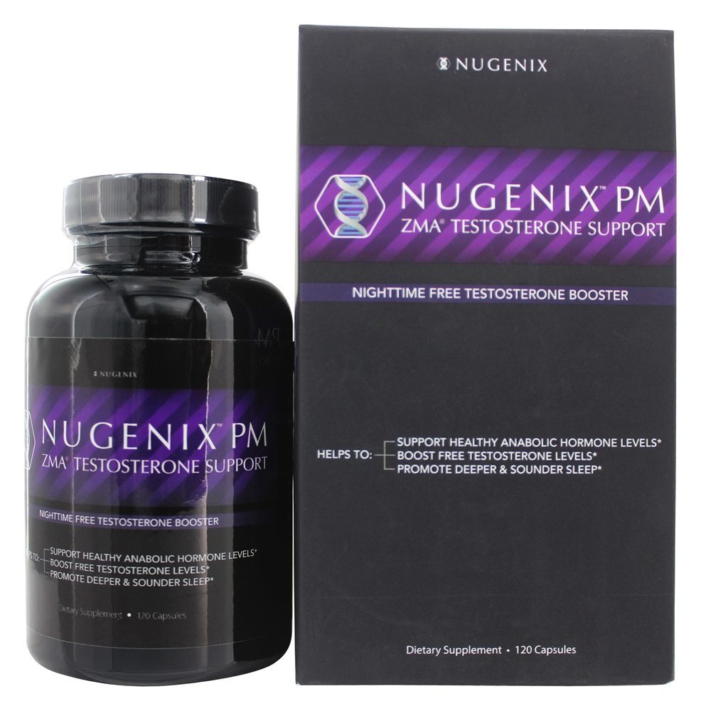 Impulsionador de testosterona PM ZMA - Cápsulas 120 Nugenix