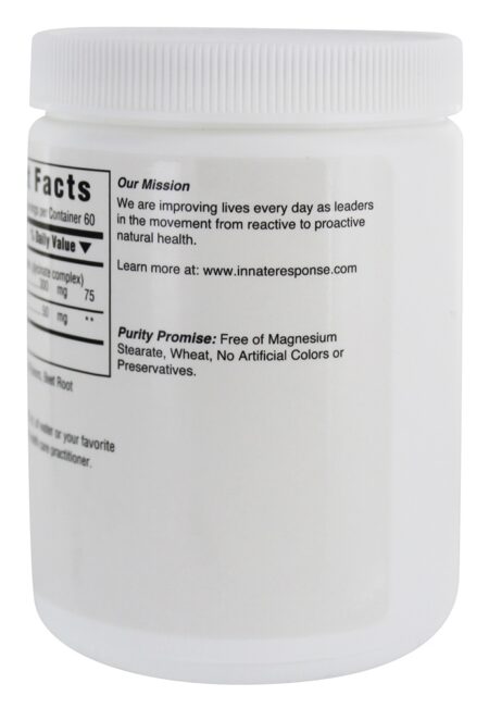 Pó de Magnésio 300 com Espinafre Orgânico - 4.7 oz. Innate Response Formulas - Image 3