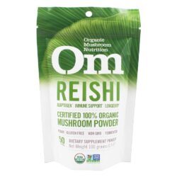 Pó cogumelo orgânico Reishi - 3.57 oz. Om