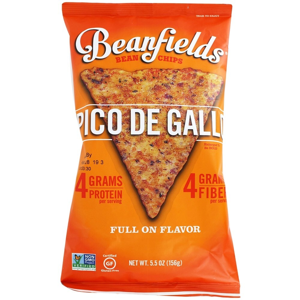 Chips de Feijão sem Glúten Pico de Gallo - 5.5 oz. Beanfields