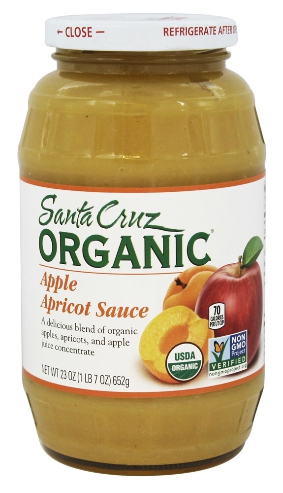 Molho de Maçã Orgânico Apricot - 23 oz. Santa Cruz Organic