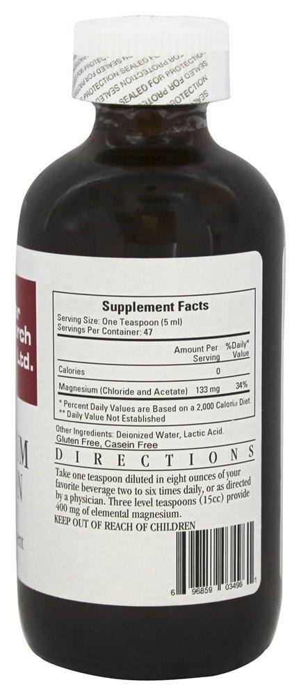 Solução de magnésio - 8 fl. oz. Ecological Formulas - Imagem 2
