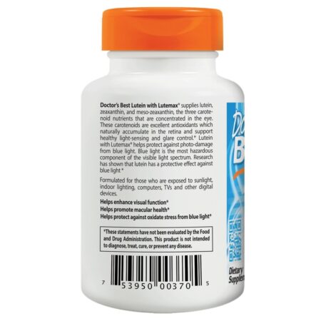 Luteína Com Lutemax 20 mg. - 180 Softgels Doctor's Best - Image 3