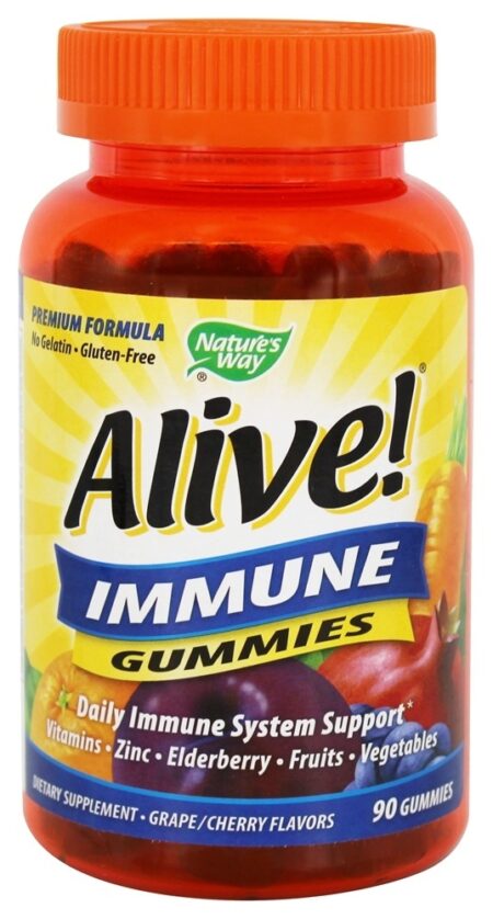 Alive! Imune - 90 Gummies Nature's Way