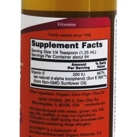 Líquido Sun-E - 4 fl. oz. NOW Foods - Imagem 2