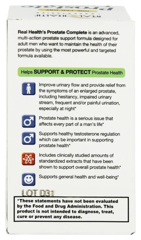 Próstata Completa - 30 Softgels Real Health - Image 3